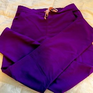 *RARE* Purple Skinny Leg Figs Scrub Pants
